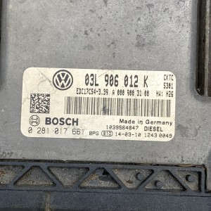 03L906012K Engine Control Unit (ECU) for Volkswagen Crafter 2.0 TDI