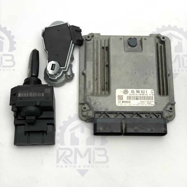 03L906012K Комплект блока управления двигателем ЭБУ + замок зажигания на Volkswagen Crafter 2.0 TDI 03L906012K Комплект блока управления двигателем ЭБУ + замок зажигания на Volkswagen Crafter 2.0 TDI