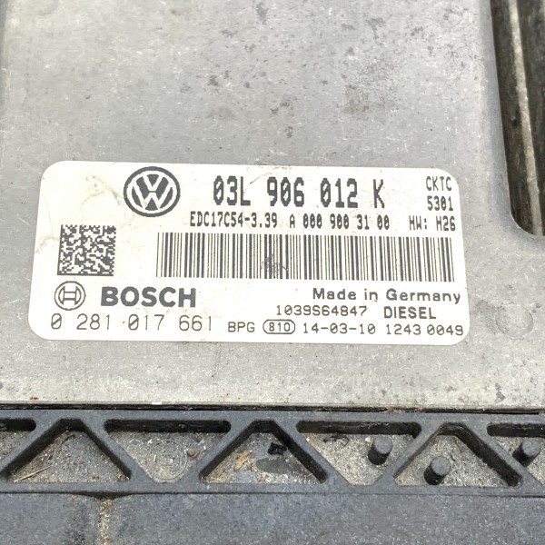 03L906012K Комплект блока управления двигателем ЭБУ + замок зажигания на Volkswagen Crafter 2.0 TDI 03L906012K Комплект блока управления двигателем ЭБУ + замок зажигания на Volkswagen Crafter 2.0 TDI