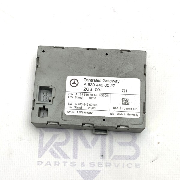 A6394460027 Блок управления центральным замком на Mercedes Vito / Viano W 639
