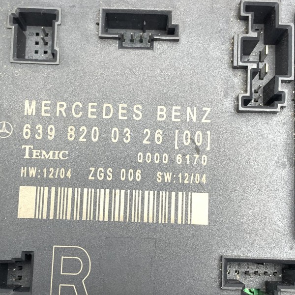 A6398200326 Блок управления комфортом дверей правый R на Mercedes Vito / Viano W 639