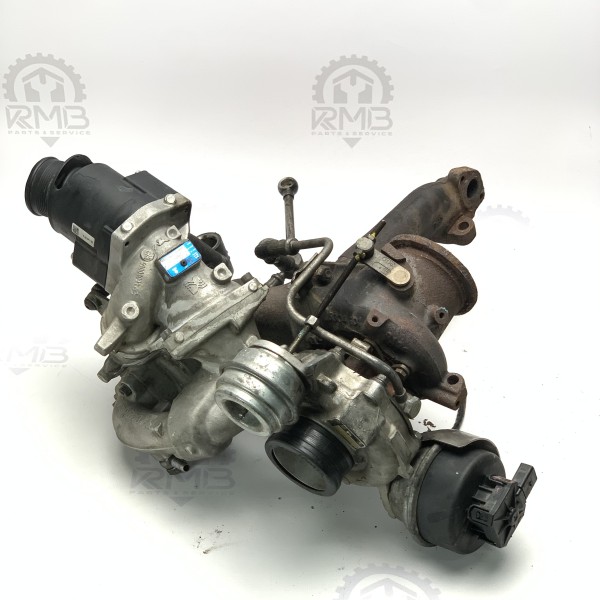 03L145715B Турбина турбокомпрессора Bi-Turbo на Volkswagen Crafter 2.0 TDI 03L145715B Турбина турбокомпрессора Bi-Turbo на Volkswagen Crafter 2.0 TDI