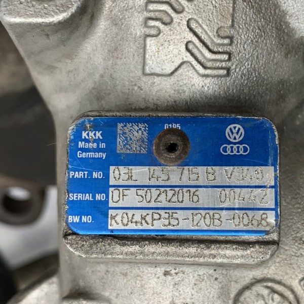 03L145715B Турбина турбокомпрессора Bi-Turbo на Volkswagen Crafter 2.0 TDI 03L145715B Турбина турбокомпрессора Bi-Turbo на Volkswagen Crafter 2.0 TDI