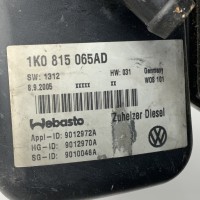 1K0815065AD Автономный обогреватель Webasto — подогреватель Webasto Diesel на Volkswagen Caddy 2K, Touran 1T, Golf 5 1K, 2.0 TDI