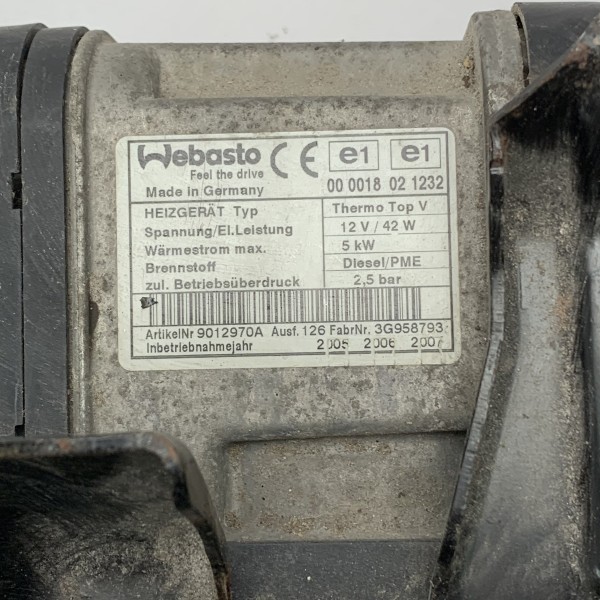1K0815065AD Автономный обогреватель Webasto — подогреватель Webasto Diesel на Volkswagen Caddy 2K, Touran 1T, Golf 5 1K, 2.0 TDI 1K0815065AD Автономный обогреватель Webasto — подогреватель Webasto Diesel на Volkswagen Caddy 2K, Touran 1T, Golf 5 1K, 2.0 TDI