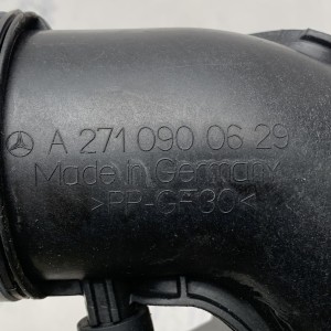 A2710900629 Патрубок воздухозаборника на Mercedes 1.8 Kompressor M271 C W203 / C W204 / CLK W209 / E W211 / SLK R171