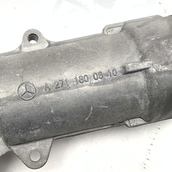 A2711800610 Oil filter housing for Mercedes 1.8 Kompressor M271 C W203 / C W204 / CLK W209 / E W211 / SLK R171 / CLC CL203 A2711800610 Oil filter housing for Mercedes 1.8 Kompressor M271 C W203 / C W204 / CLK W209 / E W211 / SLK R171 / CLC CL203