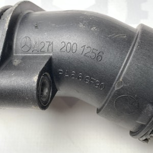 A2712001256 Патрубок системы охлаждения на Mercedes 1.8 Kompressor M271 C W203 / C W204 / CLK W209 / E W211 / SLK R171 / CLC CL203