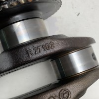 R27102 Коленчатый вал — коленвал СТАНДАРТ на Mercedes 1.8 Kompressor M271 C W203 / C W204 / CLK W209 / E W211 / SLK R171 / CLC CL203