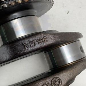 R27102 Коленчатый вал — коленвал СТАНДАРТ на Mercedes 1.8 Kompressor M271 C W203 / C W204 / CLK W209 / E W211 / SLK R171 / CLC CL203