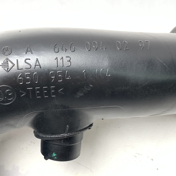 A6460940297 Патрубок от воздушного фильтра к турбине на Mercedes C W203 / E W211  2.2 CDI OM646