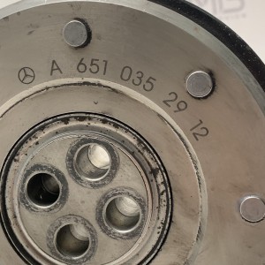 A6510352912 Crank shaft pulley (damper) for Mercedes 2.1 CDI OM651 ML W166 / GLE W166 / GL X166 / GLS X166