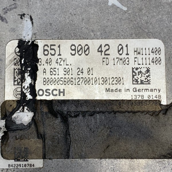 A6519004201 Блок управления двигателем на Mercedes ML W166 / GLE W166 2.1 CDI OM651 A6519004201 Блок управления двигателем на Mercedes ML W166 / GLE W166 2.1 CDI OM651