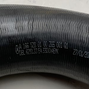 A1665280100 Intercooler pipe for Mercedes 2.1 CDI OM651 ML W166 / GLE W166