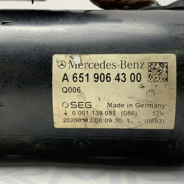 A6519064300 Стартер на Mercedes 2.1 CDI OM651 C W204 / C W205 / E W212 / E W213 / GLK X204 / GLC X253 / Vito W447 A6519064300 Стартер на Mercedes 2.1 CDI OM651 C W204 / C W205 / E W212 / E W213 / GLK X204 / GLC X253 / Vito W447
