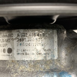 A0034664101 Насос гидроусилителя руля ГУР 1.8 Kompressor M271 на Mercedes C W203 / CLK C209 / SLK R171 (Дефект бачок и шкив)