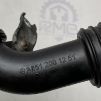 A6512001251 Патрубок системи охолодження на Мерседес 2.1 CDI OM651 W204 / S204 / C204 / W205 / S205 / W212 / S212 / C207 / A207 / W166 / X204 / X253