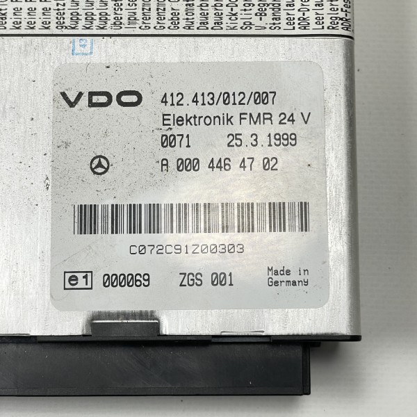 A0004464702 Блок управления FMR VDO 412.413012007 24 В на Mercedes Atego Actros