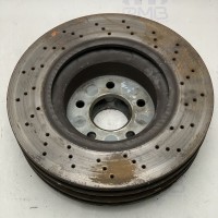 A2204210812 Передний вентилируемый перфорированный тормозной диск на Mercedes W 220 S-Class / W215 CL-Class A2204212512