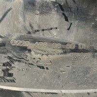 A2206980830 Подкрылок переднего правого крыла, задняя часть на Mercedes W 220 S-Class 3.2 CDI 4.0 CDI 4.3 5.0 5.5