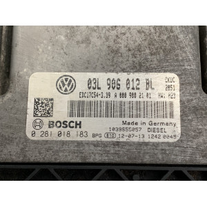 Компьютер МОЗГИ Фольксваген Крафтер 2.0 120 кВт 03L906012BL BOSCH 0281018183