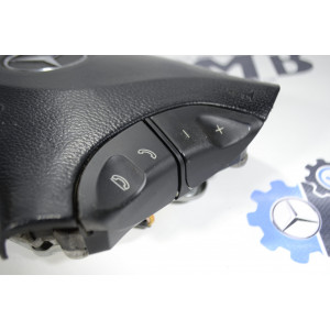 Подушка безопасности в руль с кнопками (Мультируль) Airbag водителя на Мерседес Спринтер W 906 (2006 — 2018) А9068601302