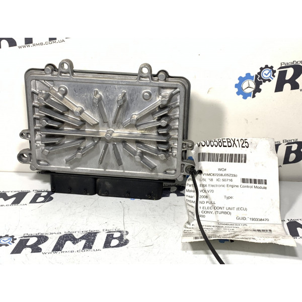 Блок керування двигуном на Volvo C70 2.5T 20V 0261209038