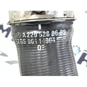 Патрубок (шланг) интеркуллера левый на Мерседес S-class W220 3.2 cdi (1998-2006) А2205280682