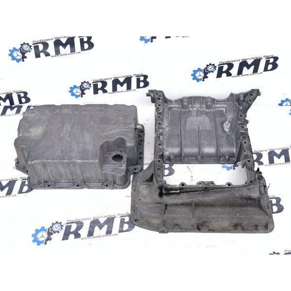 Поддон масляный В СБОРЕ на Мерседес Спринтер w 906 2.2 cdi om 651 А6510140800 + А6510141902  (2009 — 2018)