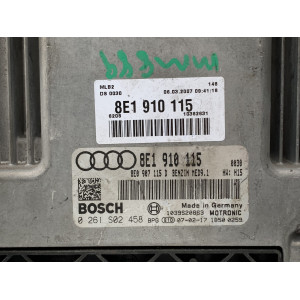 Блок керування двигуном на Audi A4 2.0 TFSI 8E1910115 0261S02458