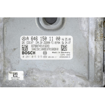 Блок керування двигуном A6461501100 Мерседес Спрінтер W 906 2.2 cdi OM 646