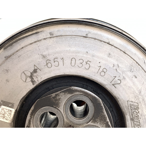Шкив коленвала демпферный на Мерседес Спринтер W 906 2.1 cdi OM 651 6510351812 (2009 — 2018)