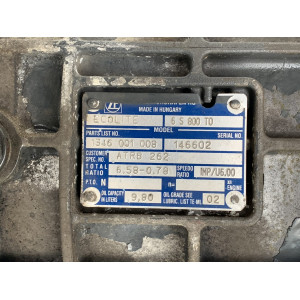 КПП Коробка передач механика на DAF LF 6.7 л.  ZF 6S 800 ECOLITE 1346001008 (2006 — 2013)
