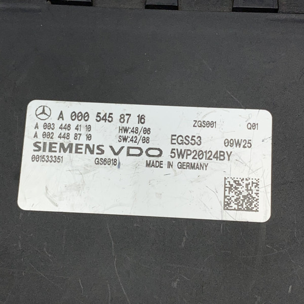 Блок керування коробкою Автомат АКПП EGS53  на Мерседес Спрінтер w 906 2.2 3.0 cdi А0005458716