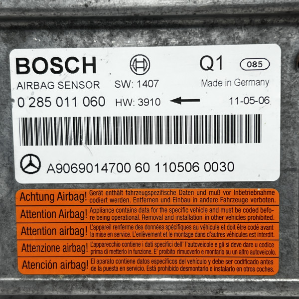 Блок управління AIR BAG на Мерседес Спрінтер W 906 А9069014700